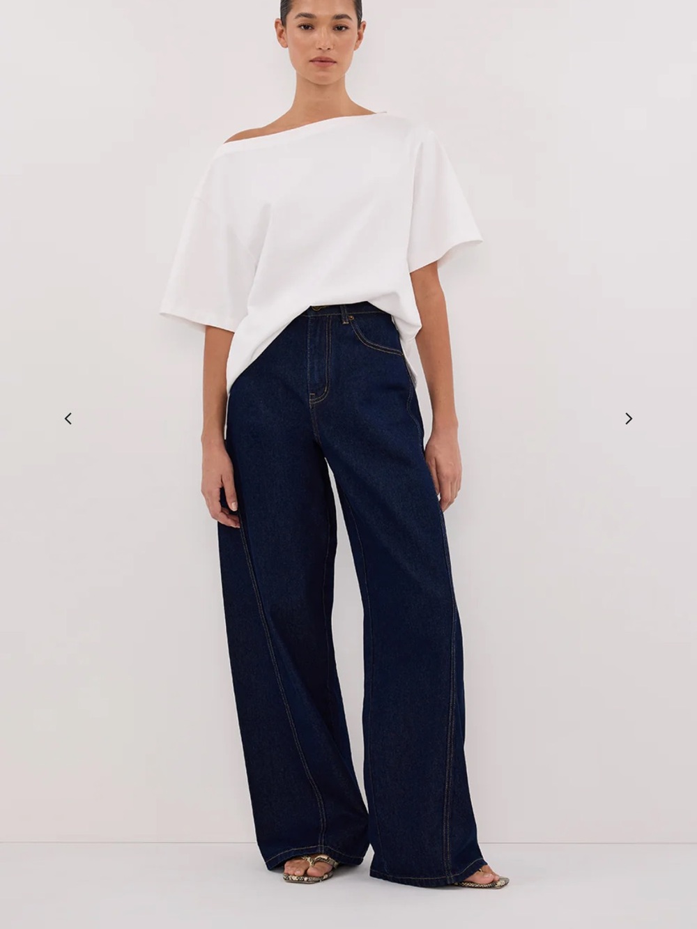 Carson Indigo Tall Wide Leg Jean